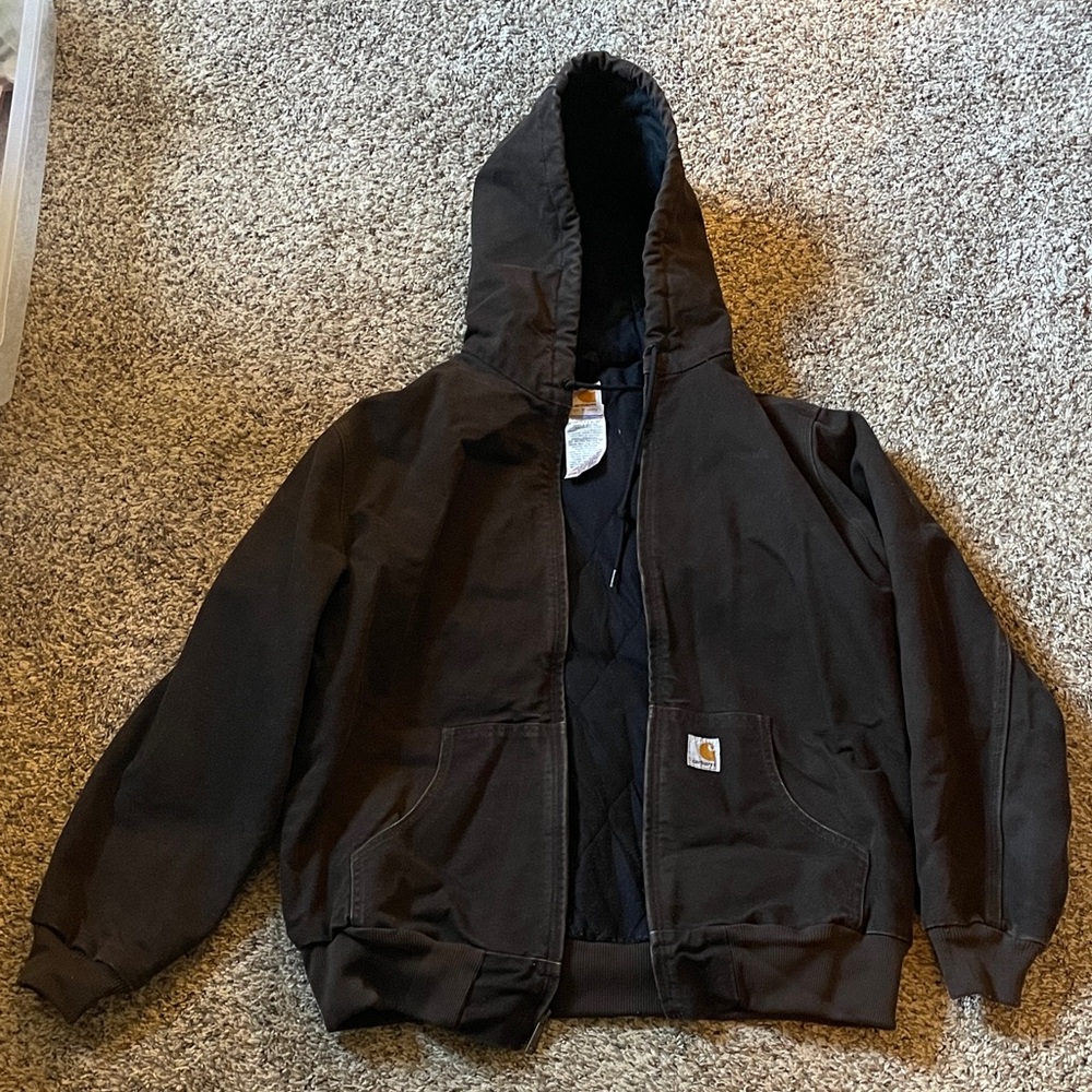 Women’s brown Carhartt jacket